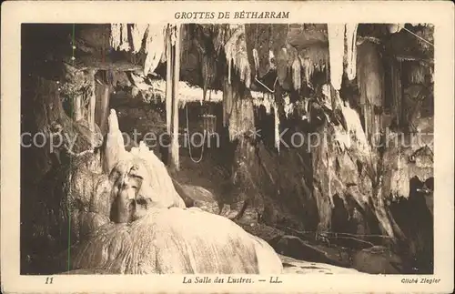 Hoehlen Caves Grottes Betharram Salle des Lustres Kat. Berge