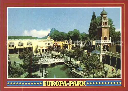 Vergnuegungspark Europa Park Piazza Italienisches Stadtteil  Kat. Vergnuegungsparks