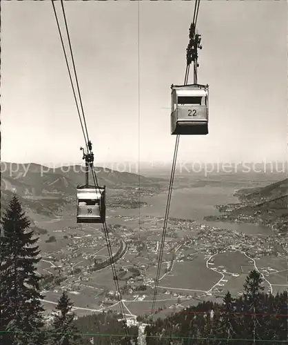 Seilbahn Wallbergbahn Rottach-Egern Tegernseer Tal / Bahnen /