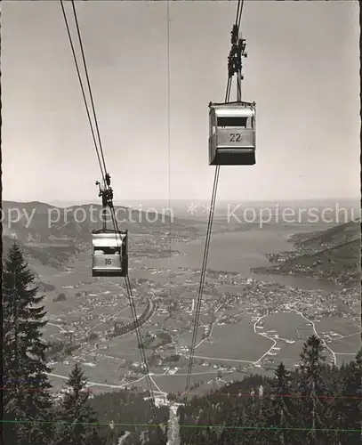 Seilbahn Wallbergbahn Rottach-Egern Tegernseer Tal / Bahnen /