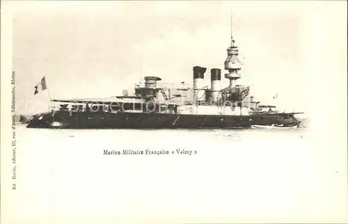 Marine Militaire Francaise Valmy Kat. Schiffe