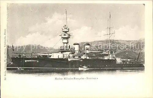 Marine Militaire Francaise Bouvines Kat. Schiffe