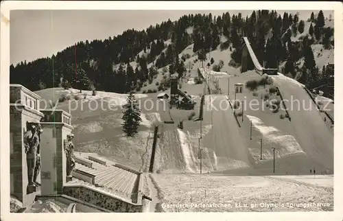 Ski Flugschanze Olympia Garmisch Partenkirchen  Kat. Sport