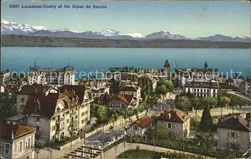 Verlag Phototypie Nr. 8461 Lausanne Ouchy Alpes de Savoie Kat. Verlage