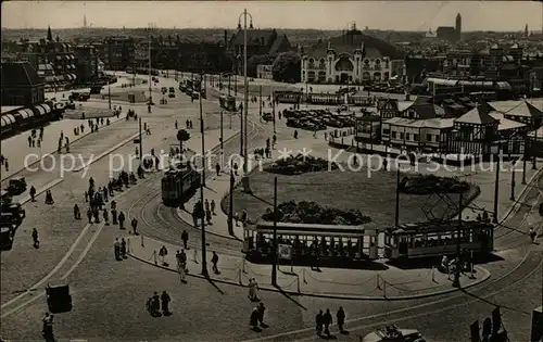 Strassenbahn Scheveningen Gevers Deynootplein Kat. Strassenbahn