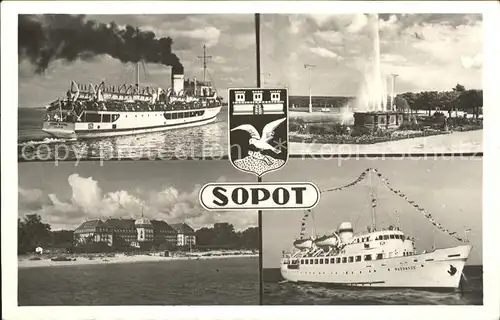 Dampfer Oceanliner Mazowsze Sopot  Kat. Schiffe