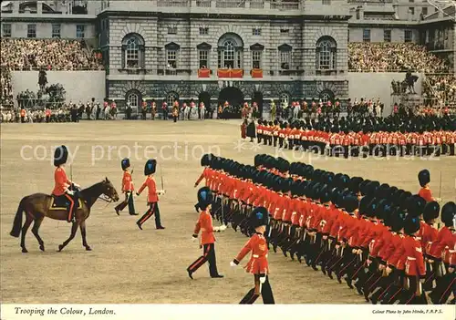 Leibgarde Wache Trooping the Colour London Pferd  / Polizei /