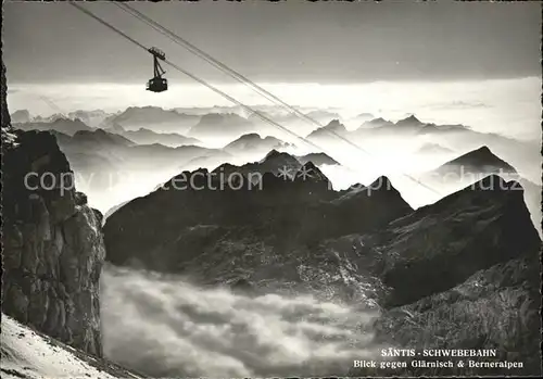 Seilbahn Saentis Glaernisch Berneralpen  / Bahnen /