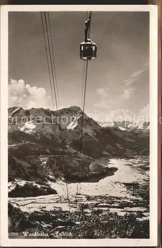 Seilbahn Wankbahn Talblick Garmisch-Partenkirchen / Bahnen /