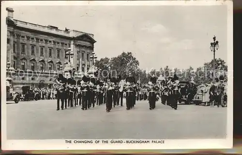 Leibgarde Wache Changing Guard Buckingham Palace 