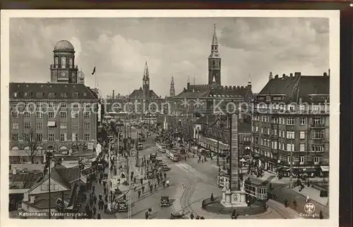 Strassenbahn Kobenhavn Vesterbrogade  Kat. Strassenbahn