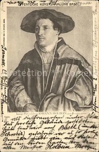 Persoenlichkeiten Johann Holbein  Kat. Persoenlichkeiten