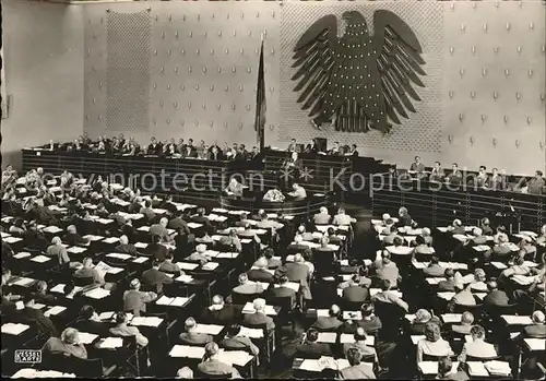 Politik Plenarsaal Bundestag Kat. Politik