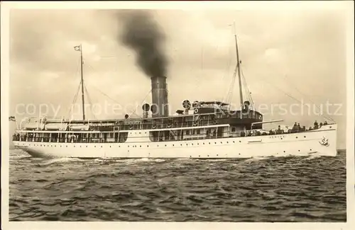 Dampfer Binnenschifffahrt S.S. Hertha Kat. Schiffe