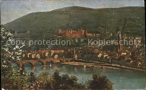 Hoffmann Heinrich Heidelberg Nr. 652  Kat. Kuenstlerkarte