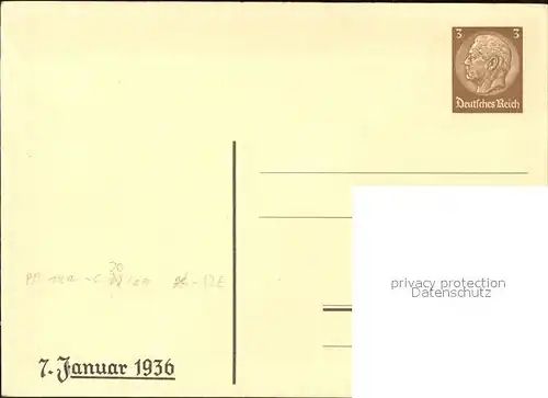 Briefmarke auf Ak 1. Tag der Briefmarke Reichsverband der Philatelisten  Kat. Besonderheiten