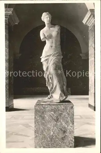 Skulpturen Ahrodite cite "Venus Milo"  Kat. Skulpturen