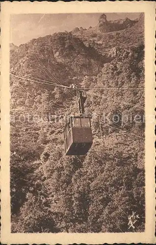 Seilbahn Pyrenees Le Pibeste  / Bahnen /