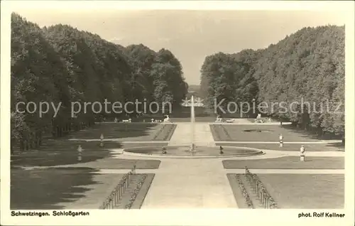 Foto Kellner Rolf Nr. 7712 Schwetzingen Schlossgarten Kat. Fotografie