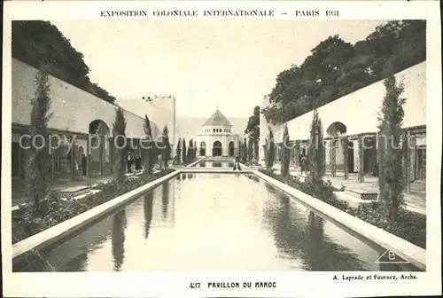 Exposition Coloniale Internationale Paris 1931 Pavillon du Maroc Kat. Expositions