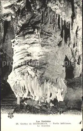 Hoehlen Caves Grottes Pyrenees Betharram  Bourdon Kat. Berge