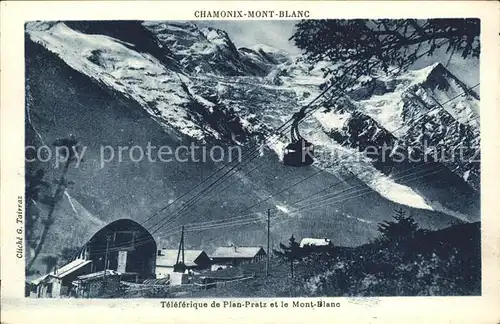 Seilbahn Plan-Pratz Chamonix Mont-Blanc  / Bahnen /