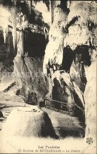 Hoehlen Caves Grottes Grottes de Betharram La Chaire Pyrenees Kat. Berge