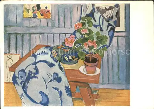 Verlag Bruckmann Nr. 250 Henri Matisse Stillleben Blumenstock