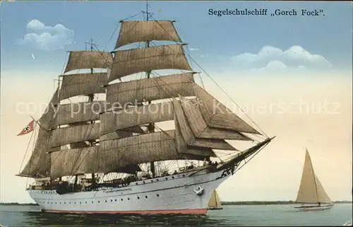 Segelschiffe Gorch Fock  Kat. Schiffe