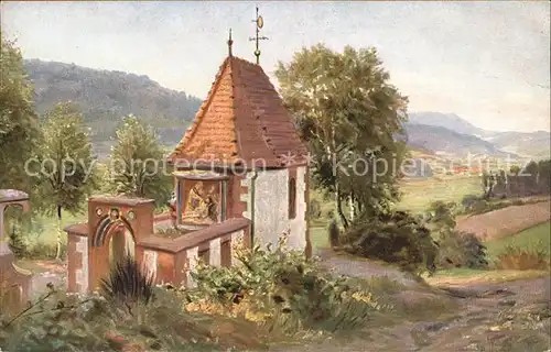 Hasemann W. Hansjakob Kapelle Nr. 2  Kat. Schwarzwaldkuenstler