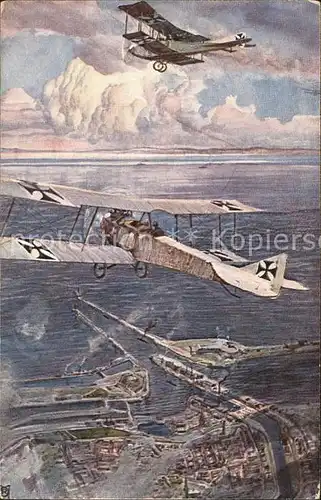 Flugzeuge Militaria Eisernes Kreuz  Kat. Flug