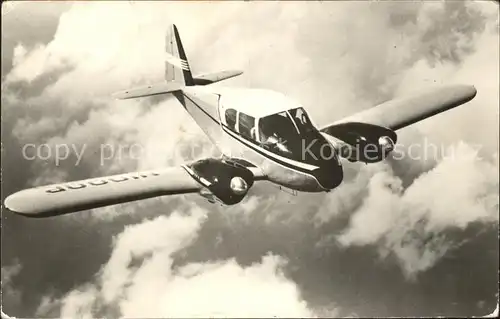 Flugzeuge Zivil Piper P A 23 Apache  Kat. Flug