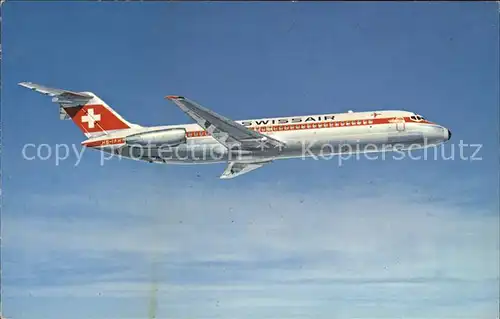 Swissair DC 9 32 Kat. Flug
