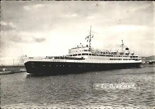 Dampfer Oceanliner El Djezair  Kat. Schiffe