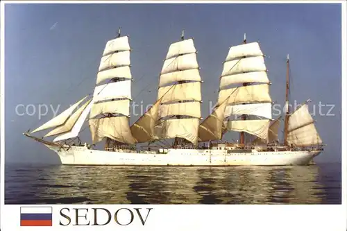 Segelschiffe SEDOV Russland Kat. Schiffe