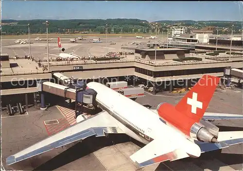 Swissair Zuerich Flughafen  Kat. Flug