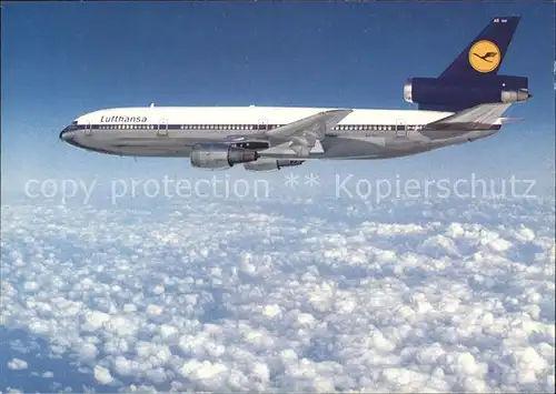 Lufthansa McDonnell Douglas DC 10 Kat. Flug