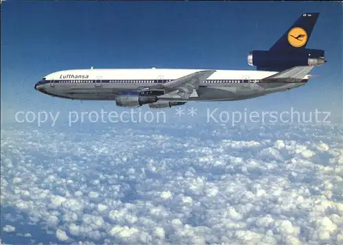 Lufthansa McDonnell Douglas DC 10 Kat. Flug