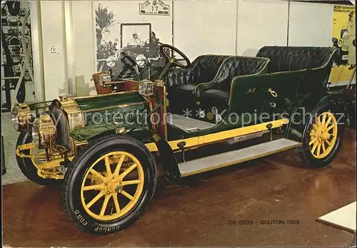Autos Oldtimer De Dion Bouton 1909 Kat. Autos