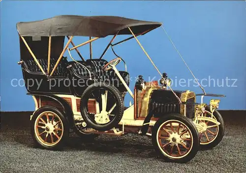 Autos Oldtimer De Dion Bouton F. 1902 Kat. Autos