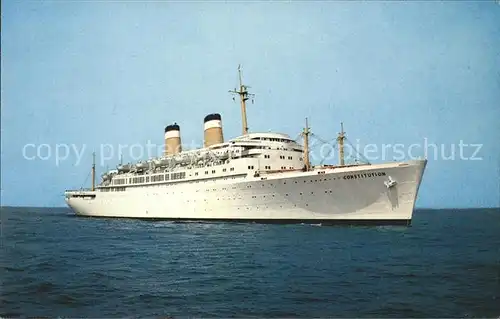 Dampfer Oceanliner S.S. Constitution  Kat. Schiffe