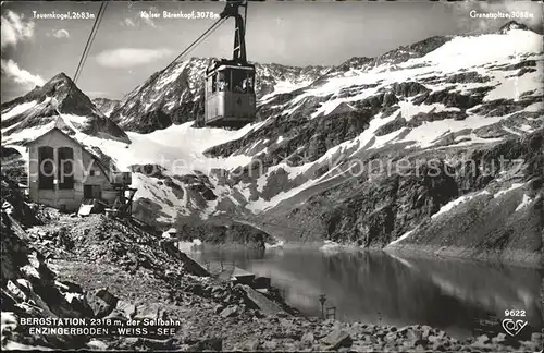 Seilbahn Enzigerboden Bergstation  / Bahnen /