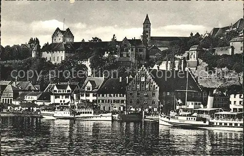 Dampfer Seitenrad Meersburg am Bodensee  Kat. Schiffe