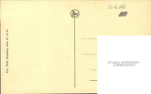 Marine Anvers torpilleur Steen  Kat. Schiffe