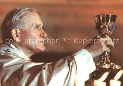 Papst Jan Pawel II Johannes Paul II. Gebet  Kat. Religion