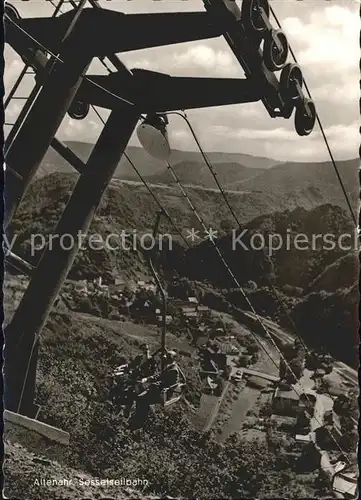 Seilbahn Endstation Altenahr  / Bahnen /