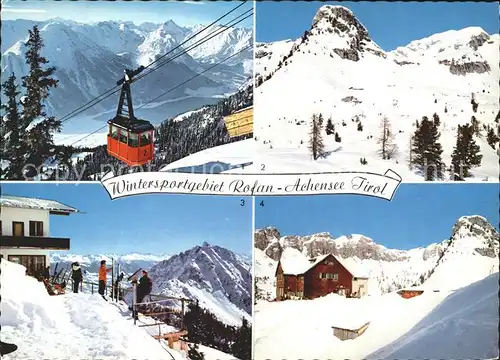 Seilbahn Rofan-Achensee Tirol  / Bahnen /