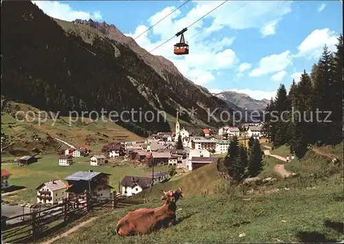 Seilbahn Silvretta Ischgl Kuh  / Bahnen /