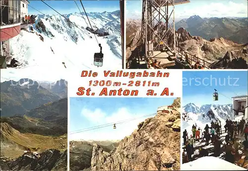 Seilbahn Valluga St. Anton Arlberg / Bahnen /