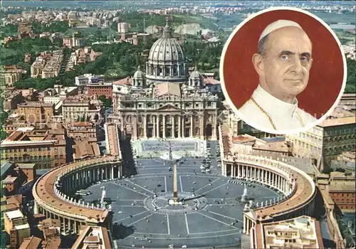 Papst Paul VI. Roma S. Pietro Kat. Religion